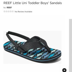 Reef Little Uni Flip Flops Size 5